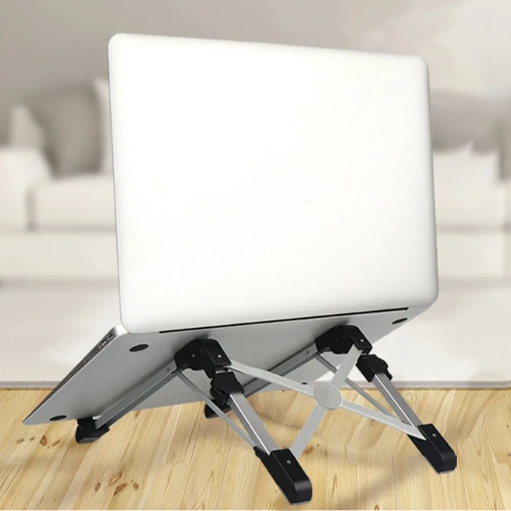 

Adjustable Laptop Holder Stand Portable Foldable Laptop Cooling Bracket Non-slip Lifting Notebook Support Base Tablet/Laptop