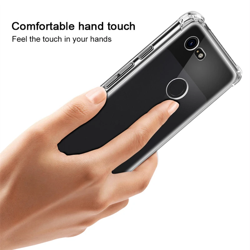 Air Cushion Shockproof Case For Meizu M6 M8 M9 Note Airbag Silicone Clear Back Cover For Meizu 16th Plus 16X 16XS 17 18 Pro 18X