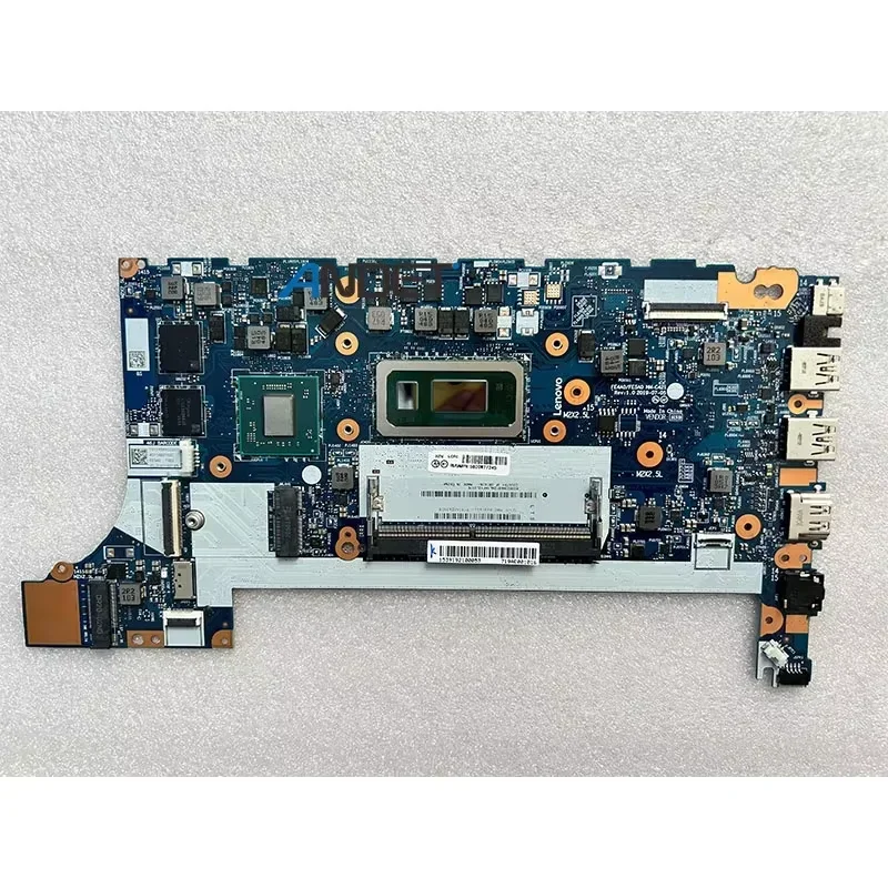 NM-C421 For Lenovo ThinkPad E14 E15 Laptop Motherboard Notebook Mainboard I7-10710 GPU AMD Radeon RX 640 5B20W77245