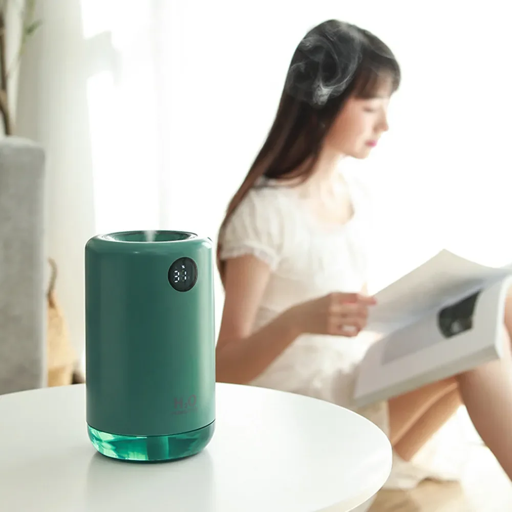 Humidificateur d'air d'aromathérapie, diffuseur d'huiles essentielles, aste, USB, arôme, maison, voiture, bureau, 500ml, 2000mAh