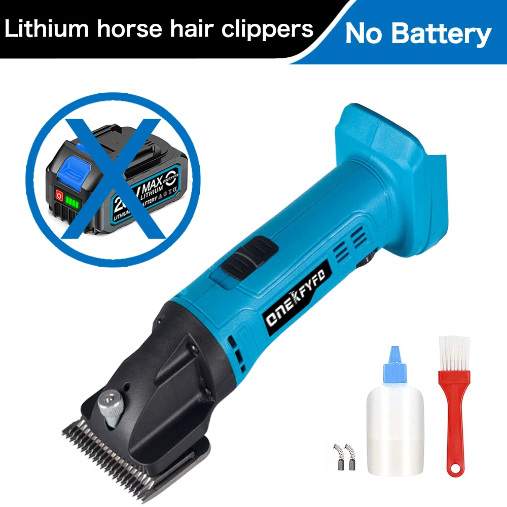6 Speed Electric Horse Clippers 200w Animal Grooming Pony Horse