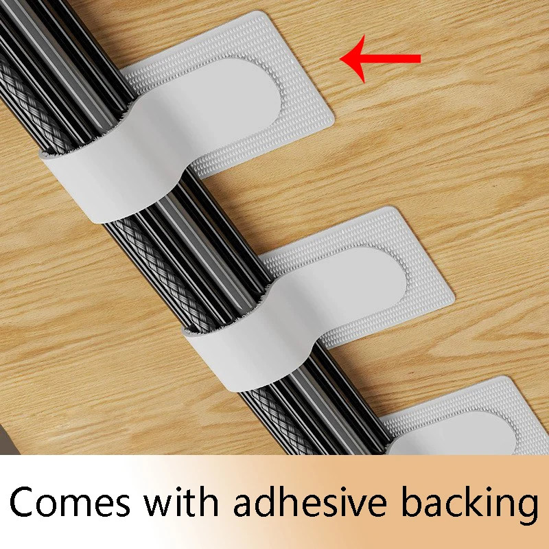 Organisateur de câbles, outil de stockage de câbles de données, faisceau de câbles pour ordinateur de bureau, ruban magique, attache de câbles, support de câbles et de câbles réseau