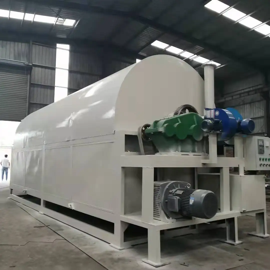 Industrial Rotary Drum Dryer Machine For Wood Saw Dust Sand Corn Rice Grain Fertilizer