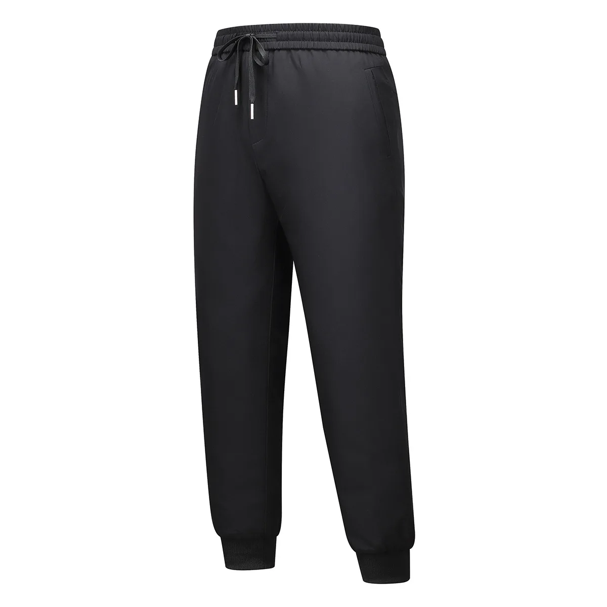 

Men Winter Down Pants Seamless 90 White Duck Down Thickened Warm Joggers Cross Border Down Trousers moletom masculino PT-642