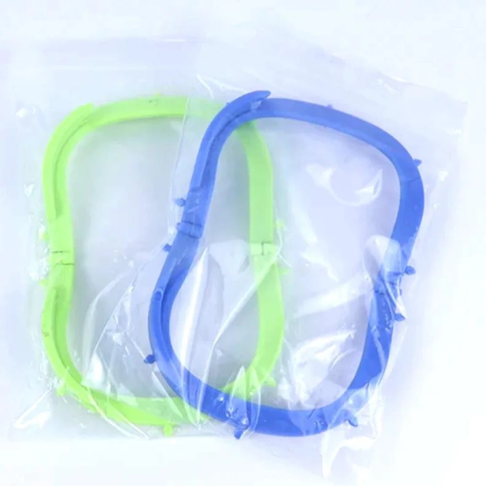 

12Pcs Dental Rubber Dam Frame Holder Plastic Folding Dam Frame Holder Dentistry Accessories Four Colors Dentistry Tools