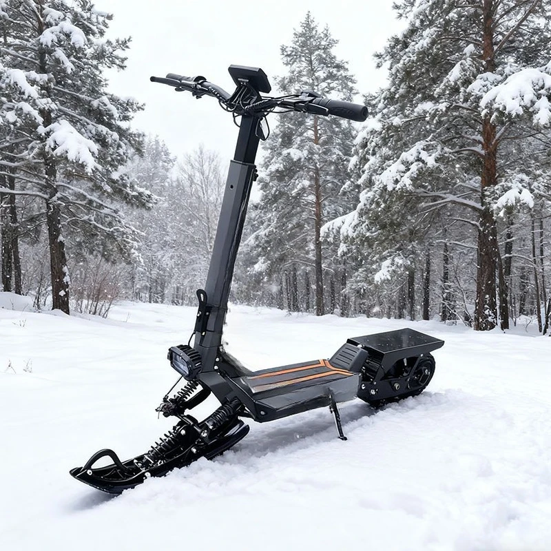 

Electric Scooter Snowmobile Track Wheel Scooter, Snowmobile Snowmobile Three-purpose Scooter