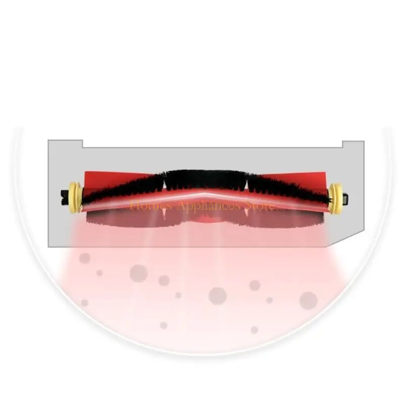 يتضمن جزء استبدال D0AB Robot فرشاة أسطوانة قابلة للفصل