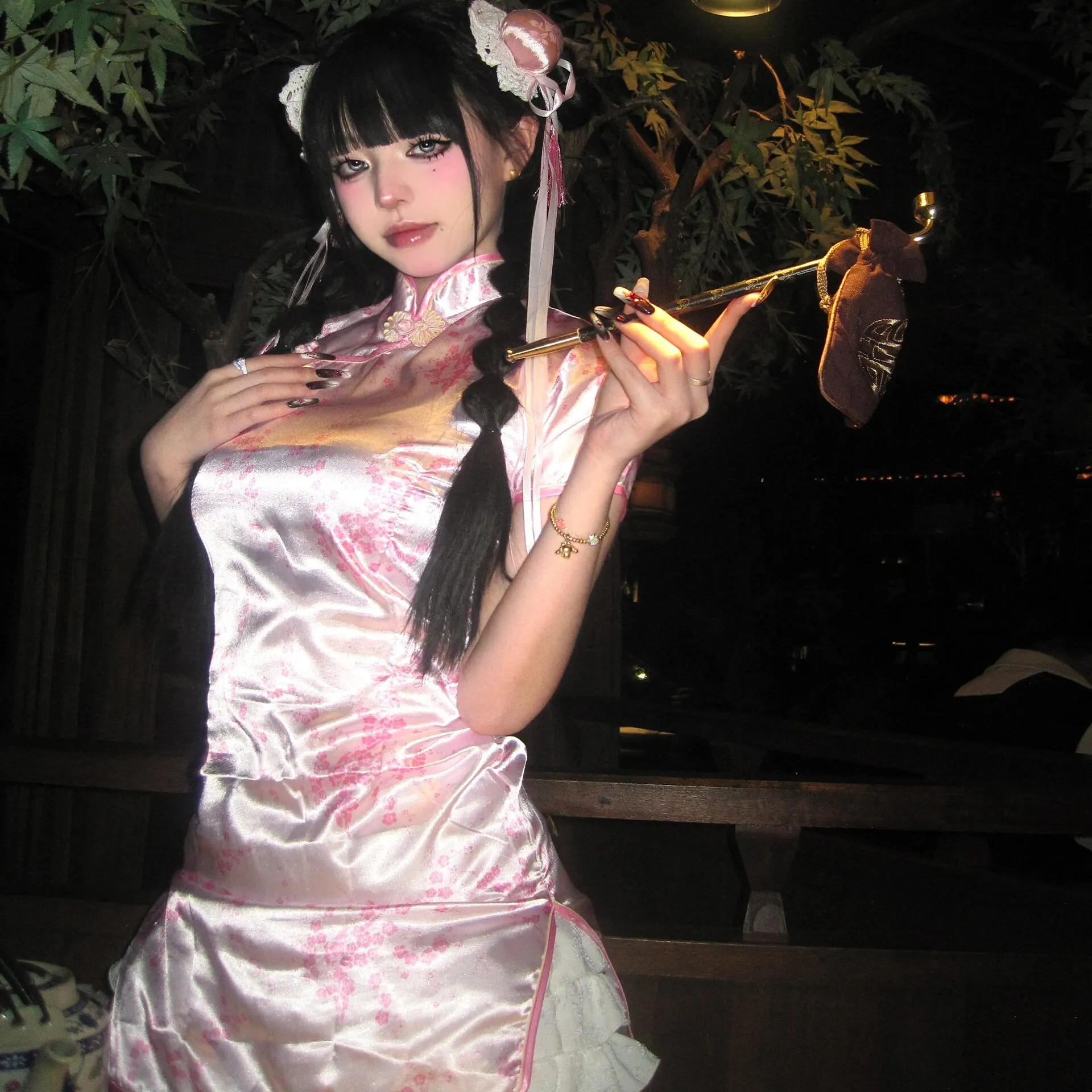 جديد الصينية Sle Dr loween Cisas Cosplay orm ort Sve خادمة orm ort ملابس يومية