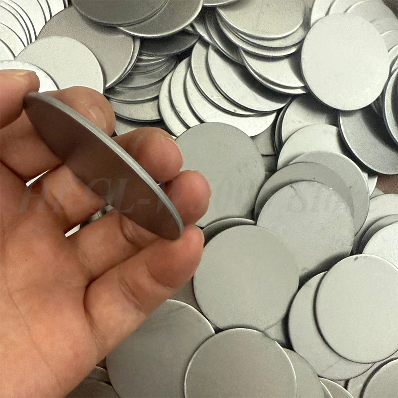 Placa de hierro redonda sólida de 14-141mm de diámetro, disco de hierro, hoja de hierro redonda plana, junta de hierro Circular, para sellar y soldar tubos redondos