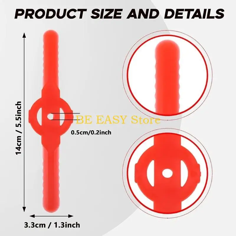 E28F 5 Dây Tông Đơ Cho Đầu Lưỡi Dao Thay Thế Nhựa Cắt Lưỡi Thay Thế Cỏ Dại Cho Đầu Lưỡi Dao