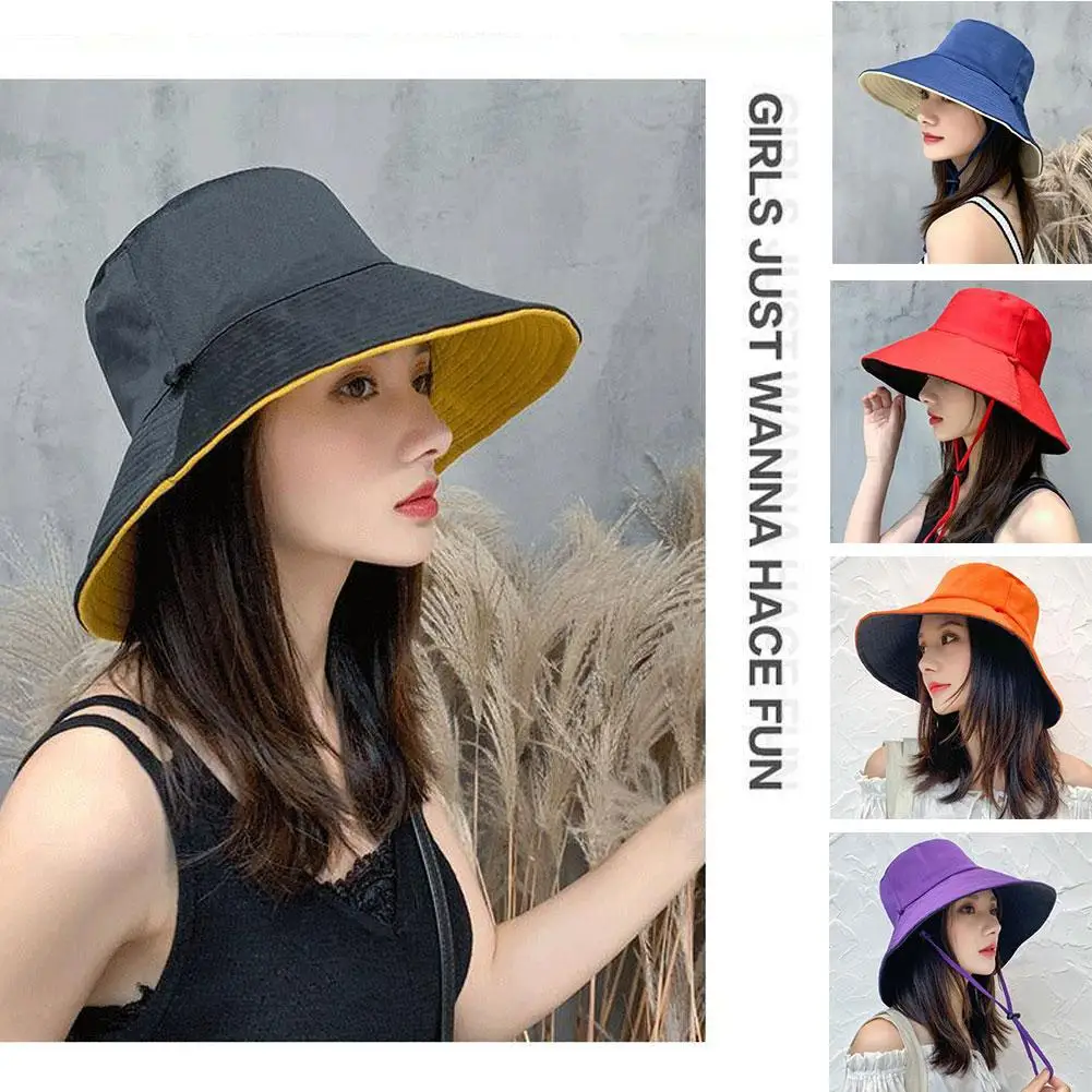 Foldable Sun Protection Hat Women Wide Brim Sun Visor UPF Spring 50+ Protection Traveling Hat Summer Hiking Cap Fishing