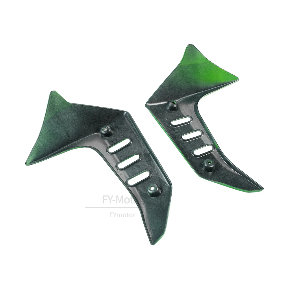 Motorcycle ABS Plastic Fairing Radiator Side Panel Cover Cowl Protector Fit For Kawasaki Z 750 Z750 2004 2005 2006 2007
