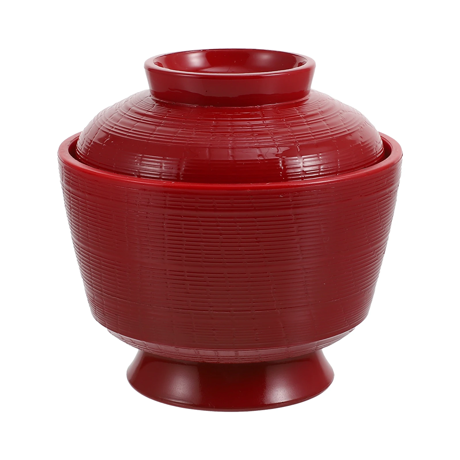 

Miso Plastic With Lid Japanese Restaurant Kitchen Rice Household Soup Holder Ramen Traditional Miso Kitchen Supply Japanese