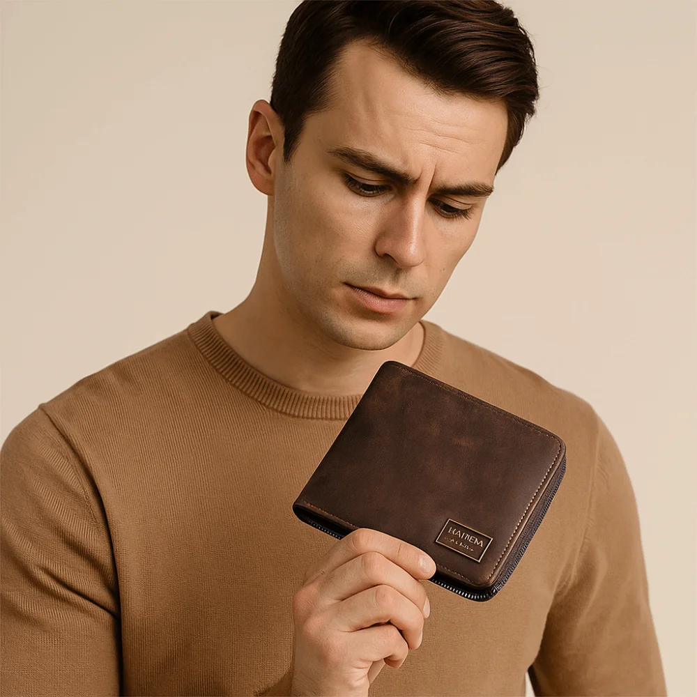 

Casual Multi-position Men's Short Wallet Thin Large Capacity PU Leather Coin Purse Zipper Multi-function Card Holder Male