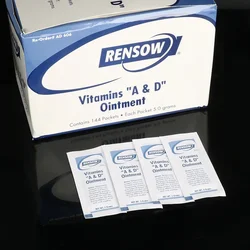 10/50/100pcs Tattoo Aftercare Cream Vitamin A D Ointment Recovery Healing Skin Microblading Skin Repair Gel Makeup Supplies