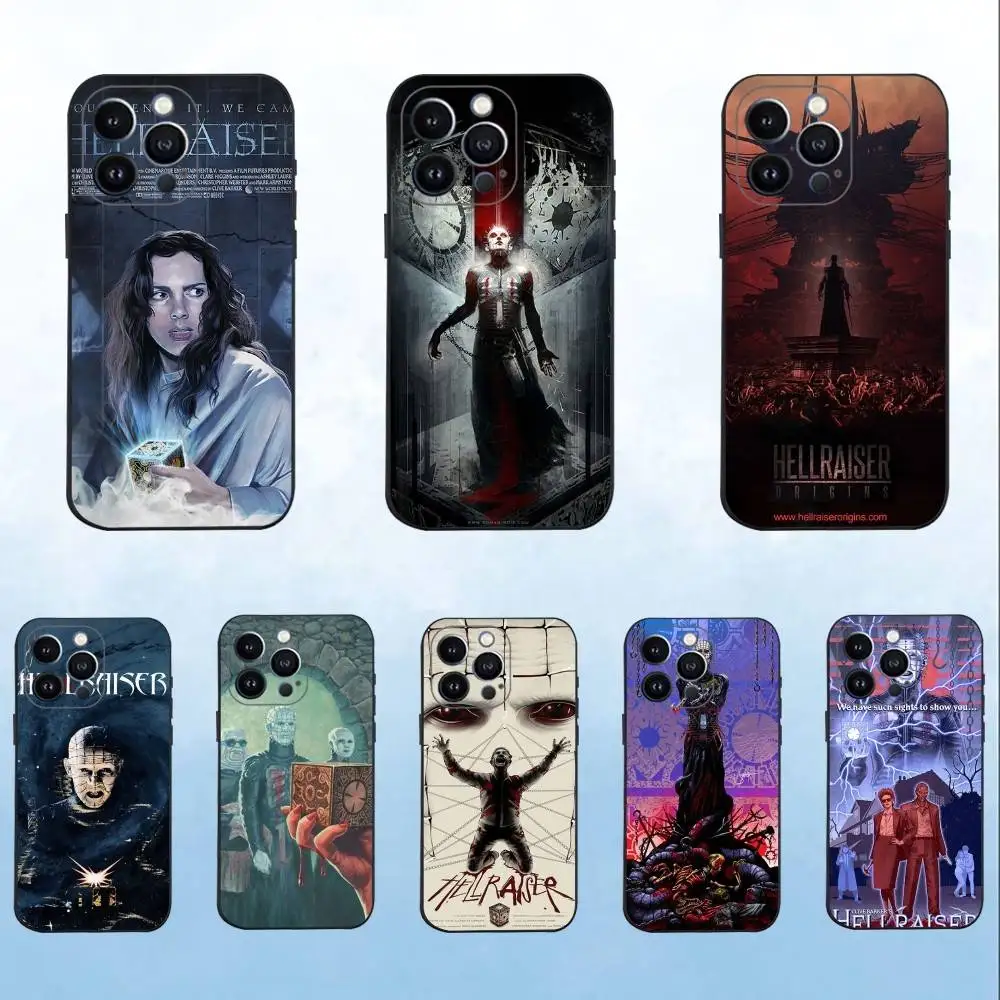 Чехол для телефона P-Pinhead H-Hellraiser для iPhone 16,15,14,13,12,11 Plus, Pro Max, XS, X, XR, SE, Mini,8,7, мягкий силиконовый черный чехол Чехол для телефона P-Pinhead H-Hellraiser для iPhone 16,15,14,13,12,11 Plus, Pro Max, XS, X, XR, SE, Mini,8,7, мягкий силиконовый черный чехол