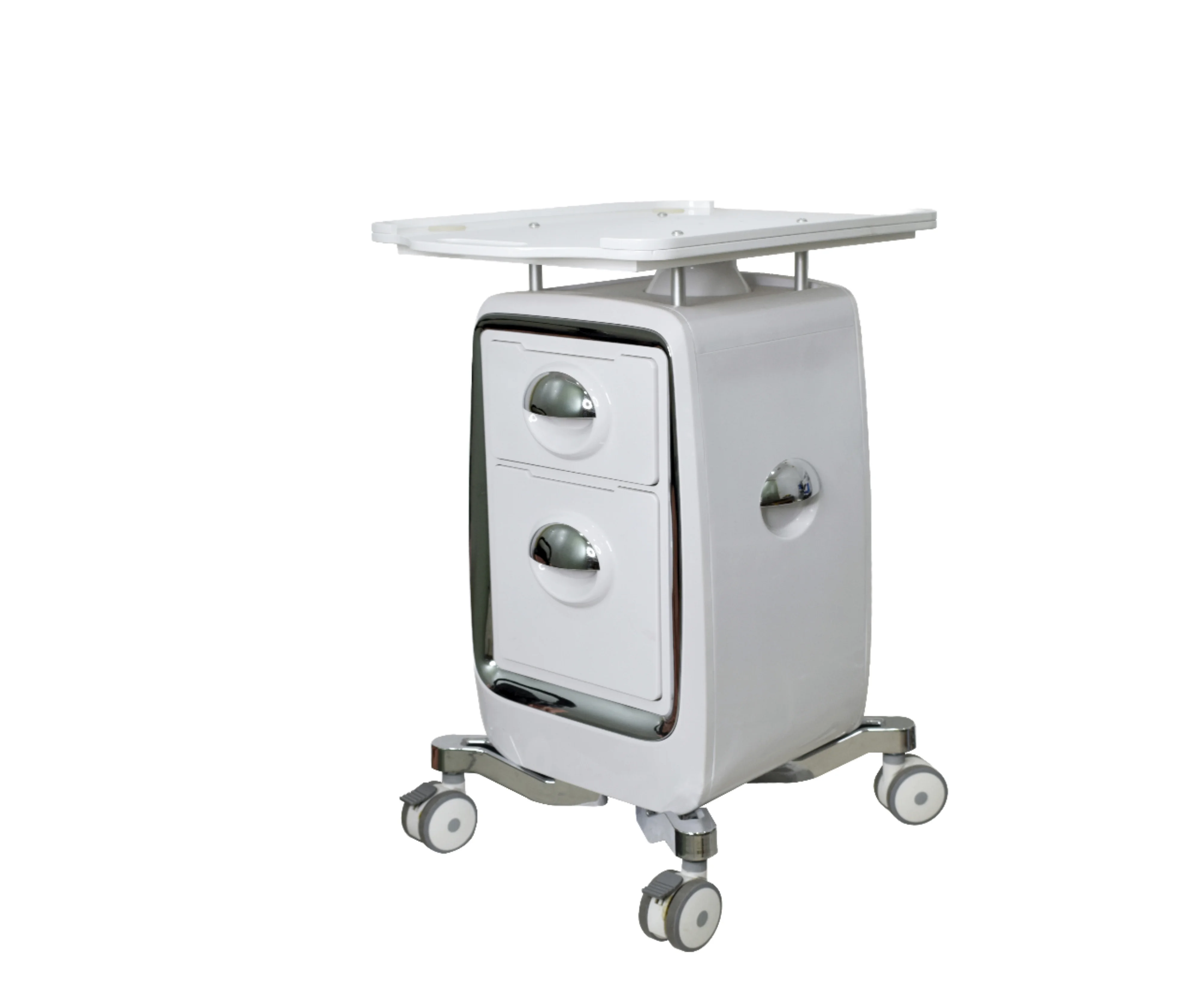 

Modern Salon Hairdressing Trolley Carts Black Creatitve Portable Moveable Beauty Trolley Equipment for Barbershop