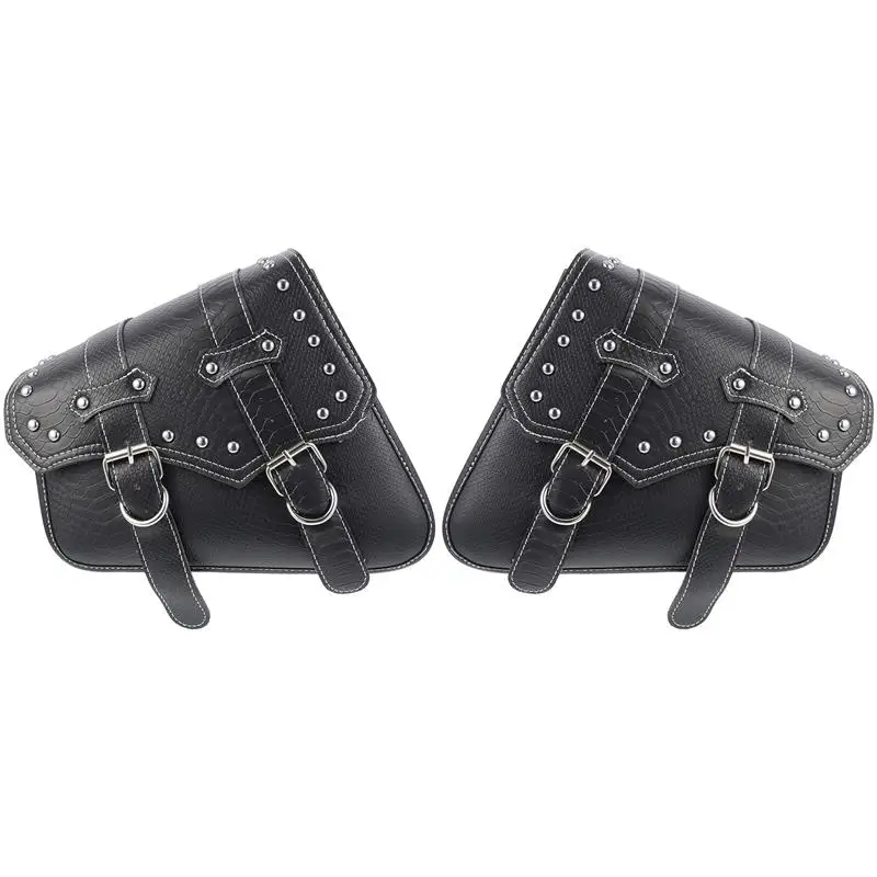 1 Pair of Motorcycle Fork Bag Motorcycle Saddle Bag Retro Motorcycle Tool Bag Side Tool Pouch for Jinjila 300 for Promise 500ac