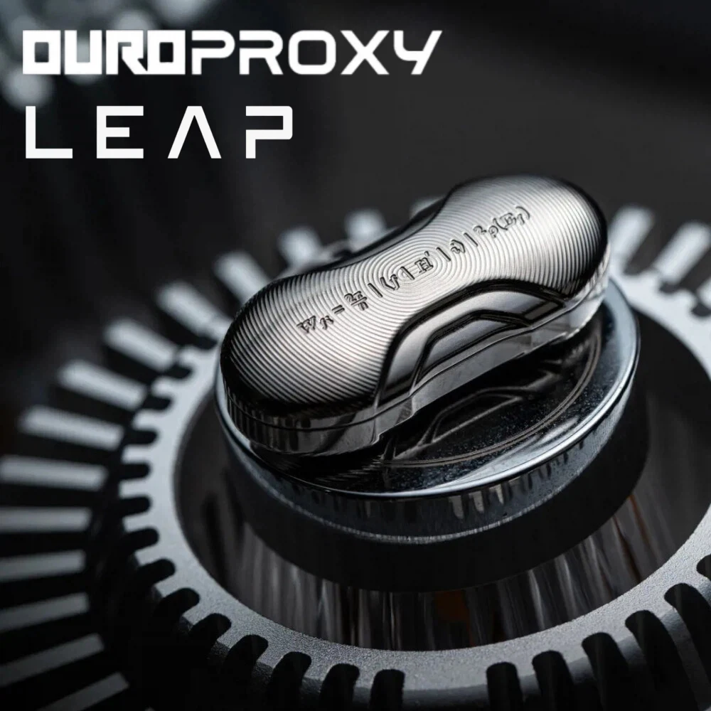 Металлический титановый фиджет-слайдер STOCK Proxy EDC LEAP: Оригинальные дизайнерские игрушки-антистресс для взрослых, гаджеты для снятия тревоги