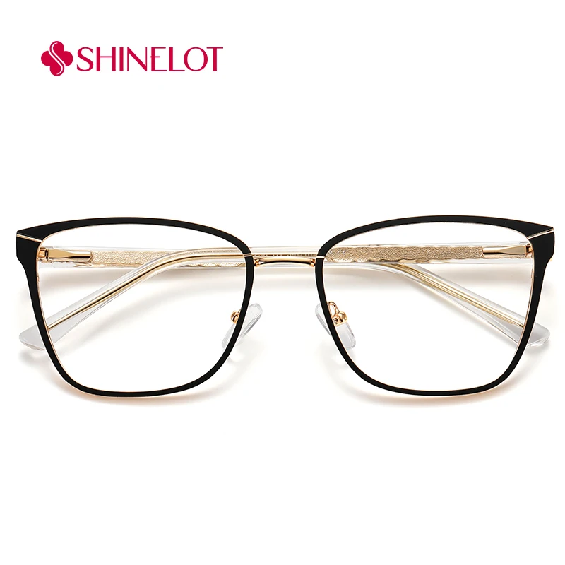 

82258 High Quality Retro Cat Eye Eyeglasses Frame Female Optical Glasses Youth Style Hot Selling Bluelight Blocking Eyewear