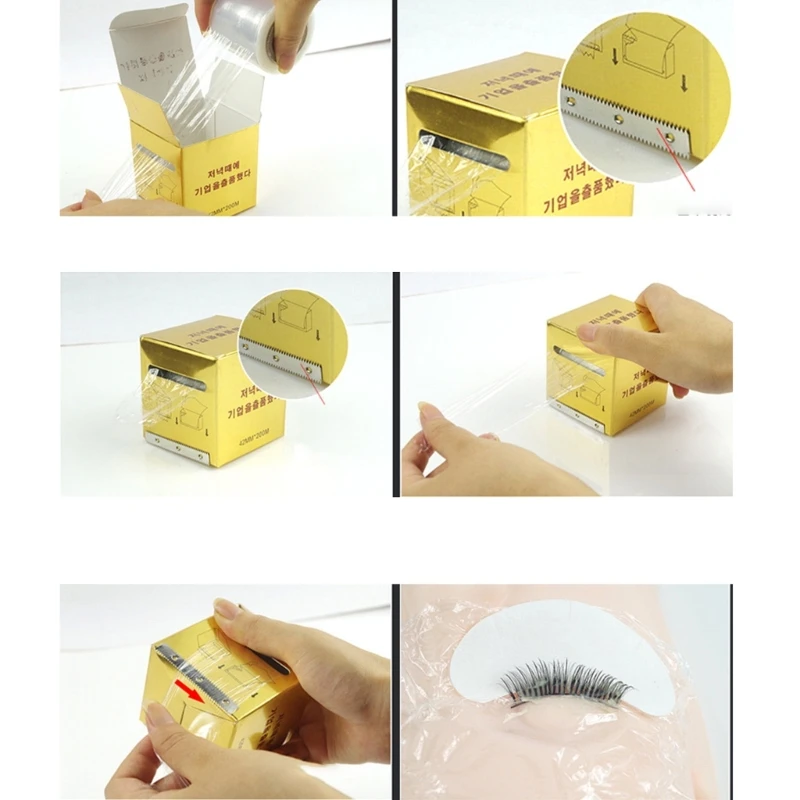 Microblading Clear Plastic Wrap Preservative Film for Permanent Makeup