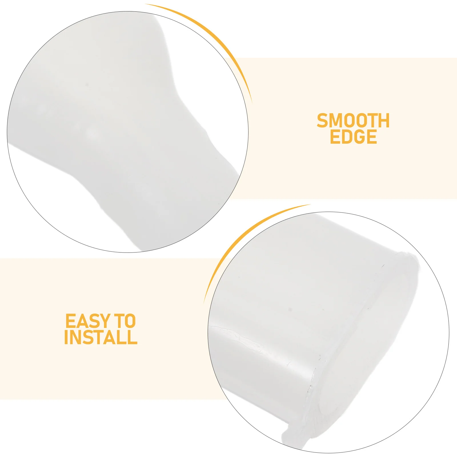 10Pcs Umbrella Tail Beads Replacement Plastic End Tips 10x6mm for Stick Umbrella Rainshade Ribs Repair Parts Accessories