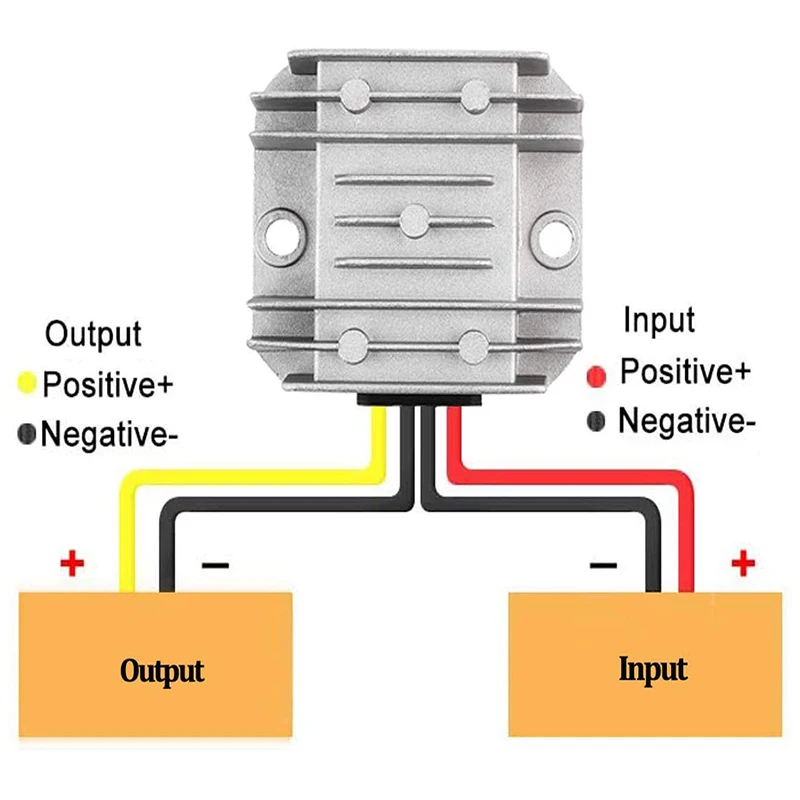 5A 60W 12V Golf Cart 24V 36V 48V to 12V Converter Buck Transformer DC-DC Converter Non-Isolated