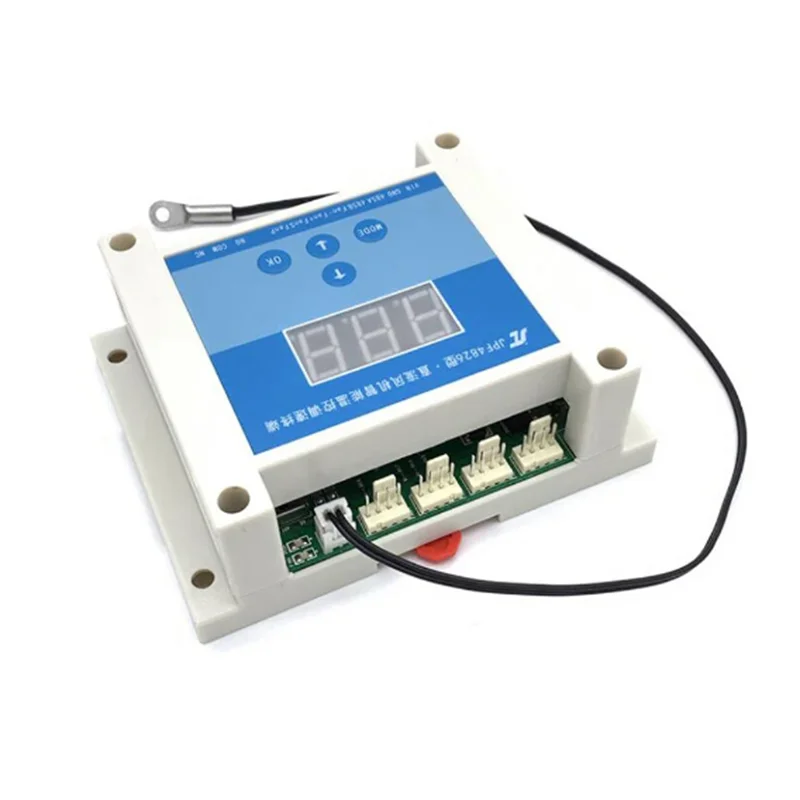 12V 24V 48V 8A PWM DC Fan Temperature Control Speed Regulation Controller Temp Display Monitor Digital Thermostat FAN Governor