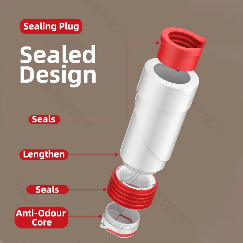 Muur Drainage Afdichting Plug 45 Graden Pijp Anti Geur Rioolbuis Universele Afdichting Magic Tool Anti Geur In De Riool Afdichting Plug