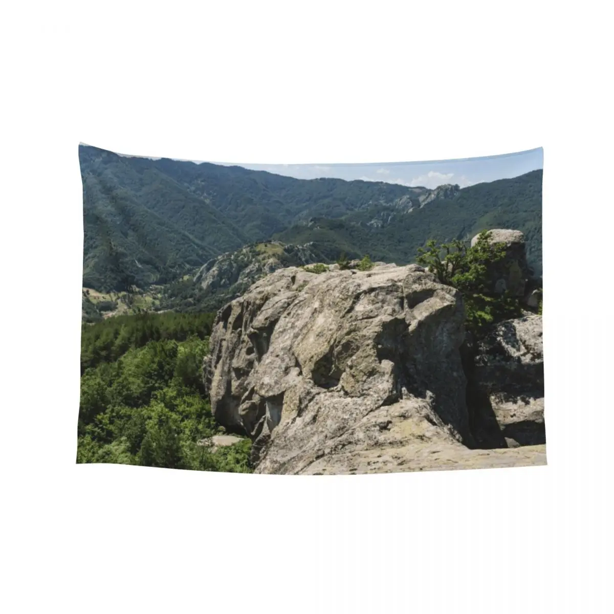 

The Spine of the Mountain - Rough Rocks and Vistas Tapestry Mushroom Decoration Bedroom Tapestry