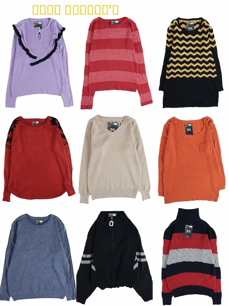 

Vintage Loose ex Wool Sweater Bold Color Blo Polka Dot Fair Isle Pattern Autumn Winter Faion Commute round Ne Long ...