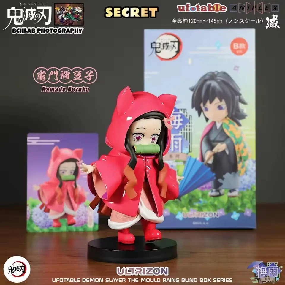 ฟิกเกอร์อนิเมะ Demon Slayer Plum Rain AB Series Blind Box คามาโดะ ทันจิโร่ อากัตสึมะ เซ็นอิตสึ คามาโดะ เนซึโกะ ฮาชิบิระ อิโนะสุเกะ มีสินค้าในสต็อก