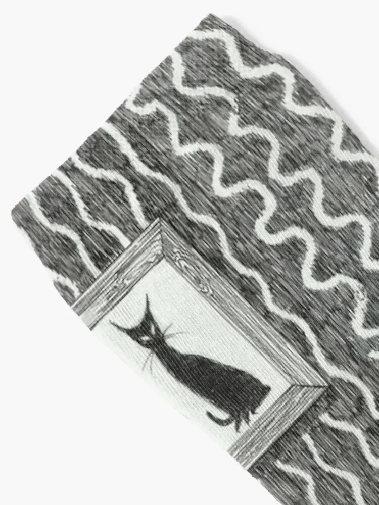 Ode to E. Gorey Socks gym hiking loose winter Boy Child Socks Women's