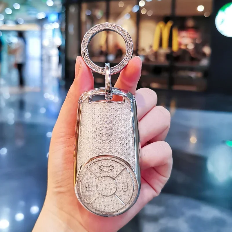 

Suitable for Ora keycase cat oragt ballet cat Lightning Cat Black Cat White cat keycover keyshell keychain car cute bearkey bag