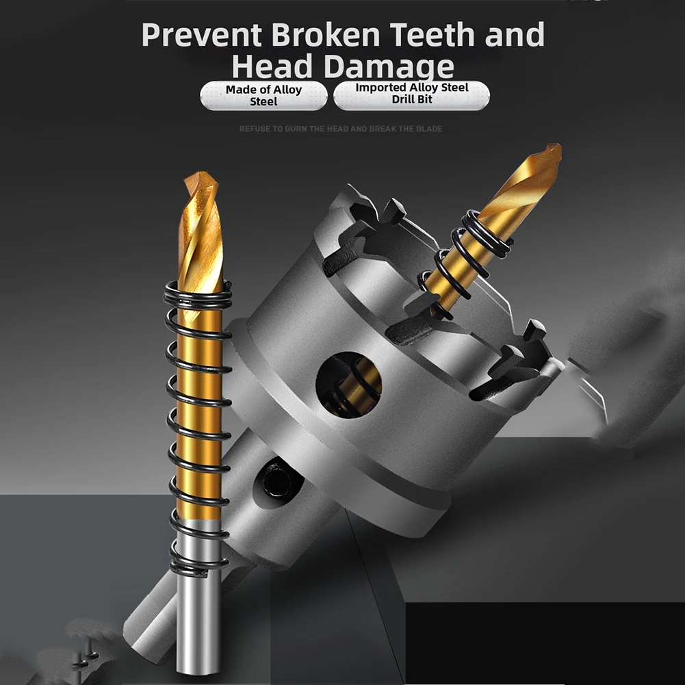 

5 шт./компл., титановое стальное пилотное сверло для центрального сверла для сборки мебели, металлические стальные пластиковые сверлильные инструменты