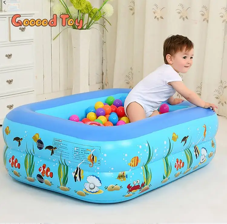 1M Swimming Pool Inflatable Toys Children's Framed Pools Garden Kids Baby Bath Bathtub Shower Outdoor Indoor Water Game Gift Kid