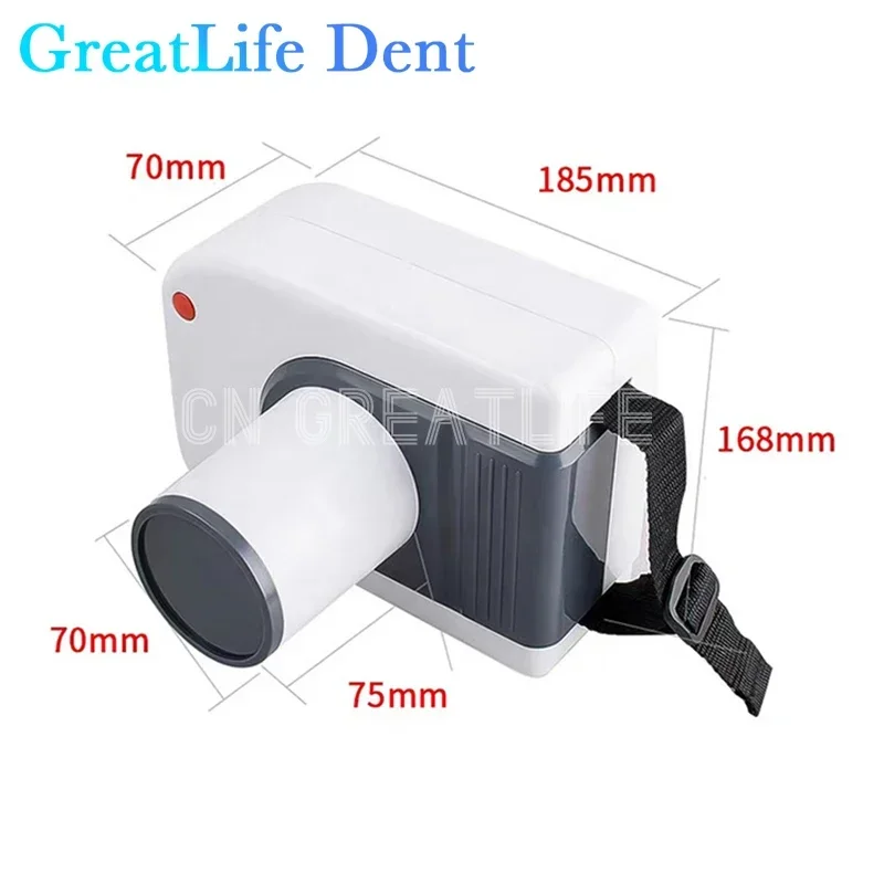 Mexico RU EU In Stock GreatLife Dental Hyperlight X-Ray Unit Portable X Ray Camera Image Rvg Sensor Machine System Rx Camera