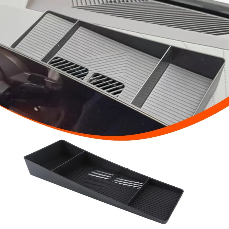 

ABS Center Console Navigation Screen Rear Storage Compartment for 2025+ BMW X3 G45 Car Interior Accessories