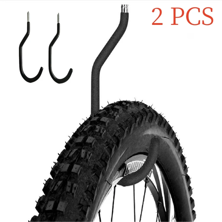 

2Pcs Bicycle Wall Stand Holder Large Road Bicycle Storage Hooks Wall Mount Bike Cycle Hanger Brackets Bicycle Parts