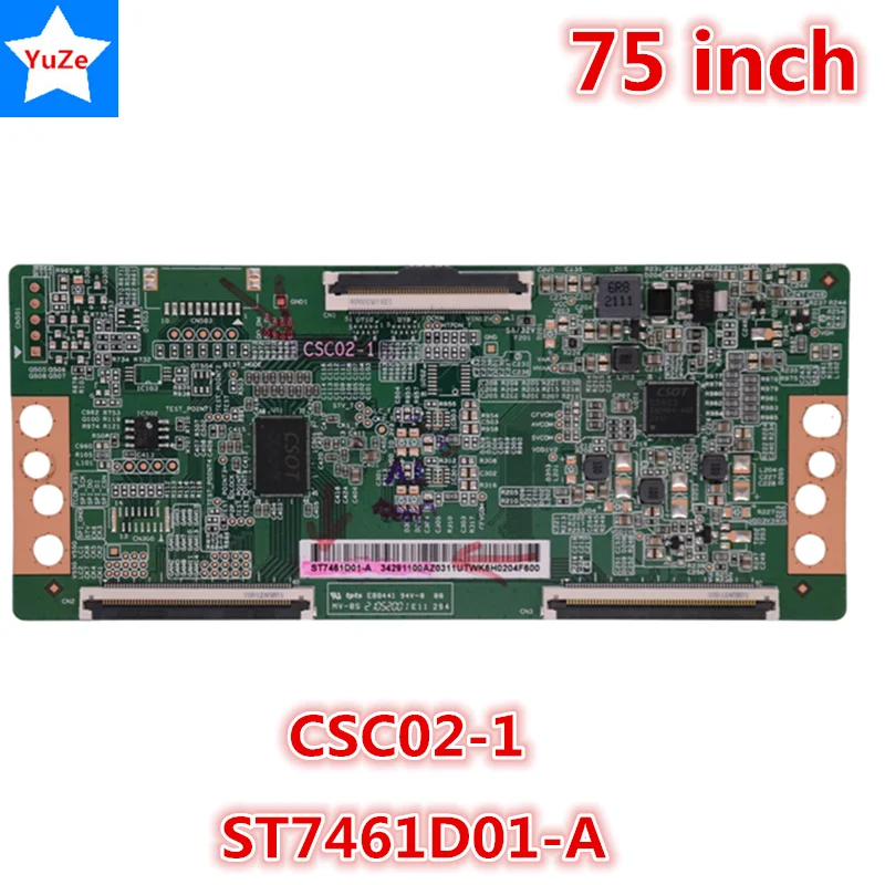 ST7461D01-A CSC02-1 34.29110.0AZ T-con Board for 75'' 75 inch 75S431 L75M7 L75M7-EA 75V8 75V2 75V6 L75M7-ES TV Logic Board