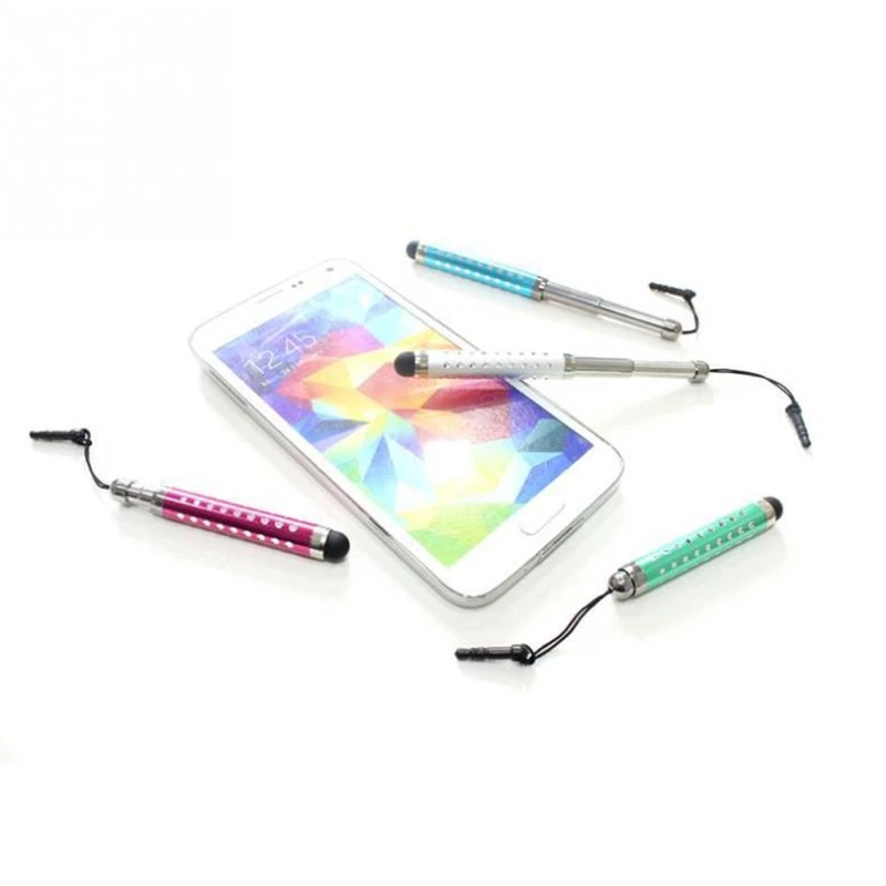 1 Pcs แบบพกพา Stylus Touch Screen Pen สำหรับโทรศัพท์มือถือสมาร์ทแท็บเล็ต Android Samsung โลหะ3-Section styluses
