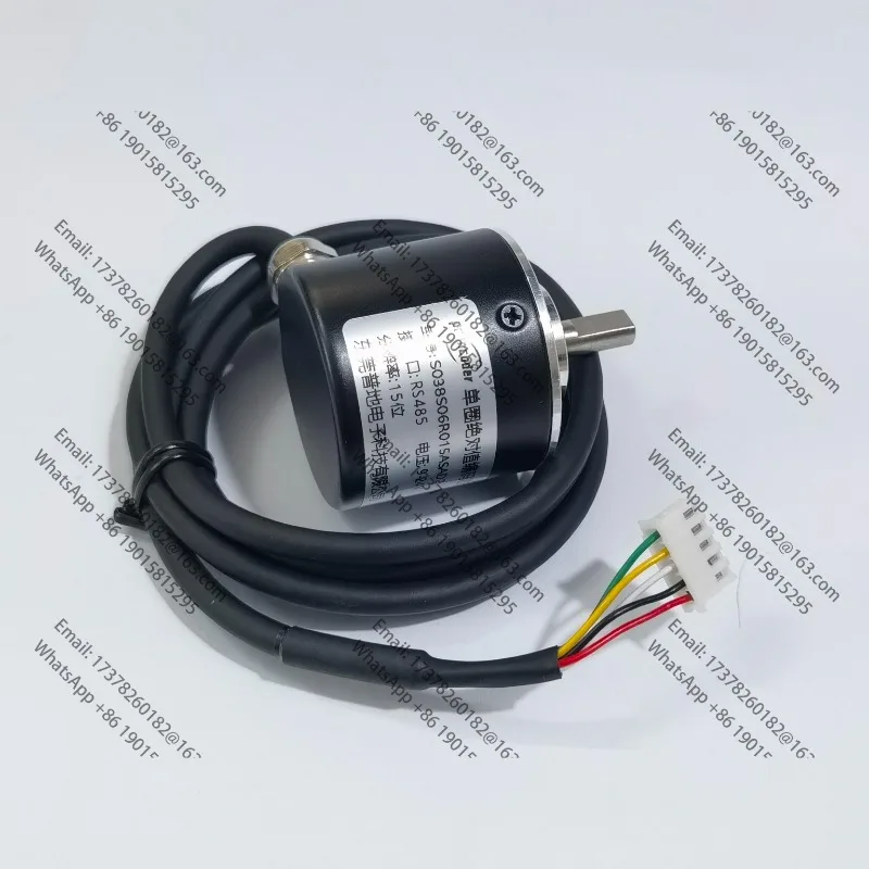 

Multi turn absolute 3806 encoder 15 bit resolution RS485 interface MODBUS encoder