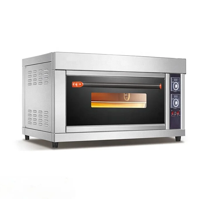 Commercial Baking Pizza Electric Double 3 Tables 6 Trays Commercial Oven Industrial Bread Oven