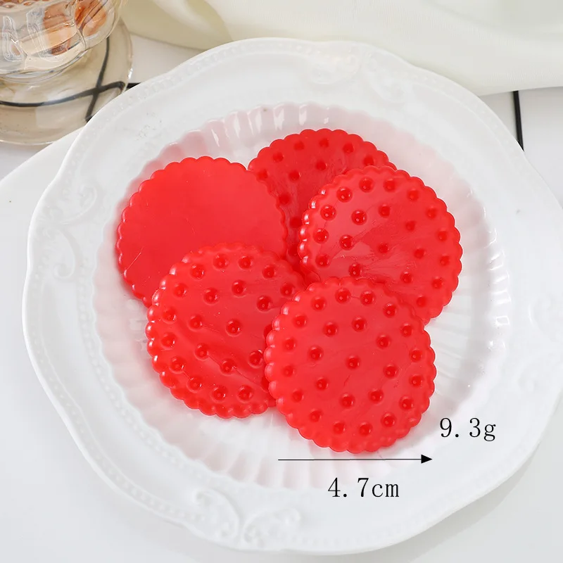20 Stuks Cartoon Schattige Simulatie Koekjes Plat Back Hars Cabochon Plakboek Ambachten Diy Versieringen Telefoon Decoratie Accessoires