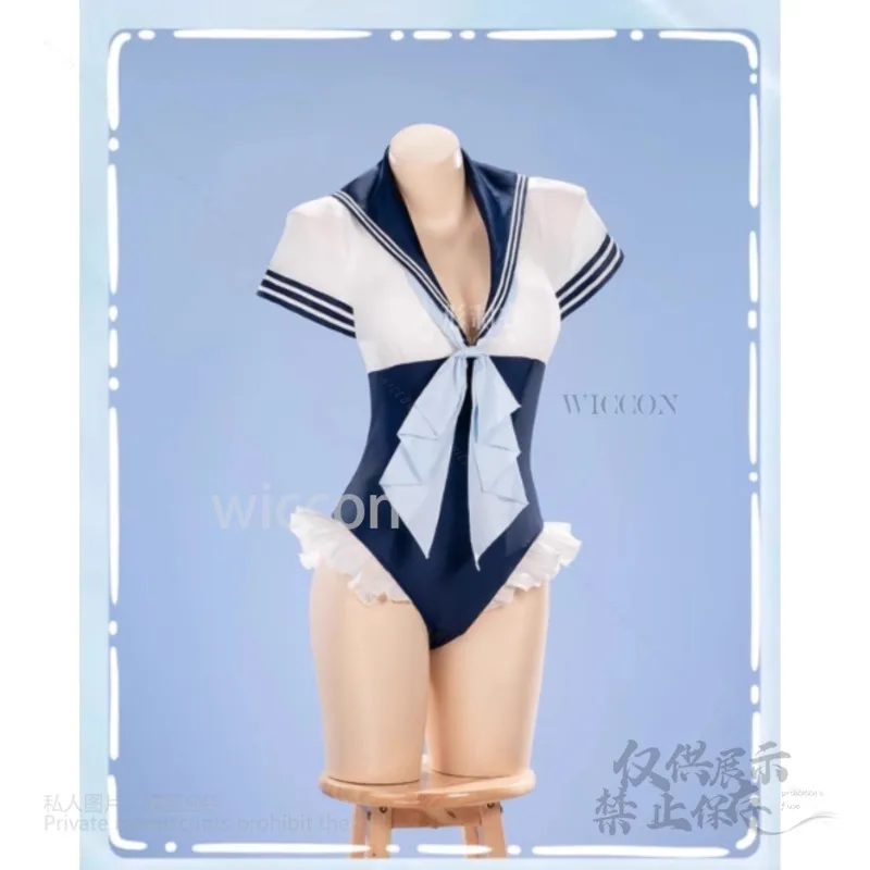 Muñeco de vestir de Anime para mujer, disfraz de Rizu Kyun, disfraz de Kuroe Shizuku, traje de baño Sexy, vestido de sirvienta, pelucas de Lolita para Halloween
