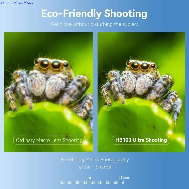 D0UA 전화 카메라 렌즈 50-110mm 알루미늄 신체 사진 도구