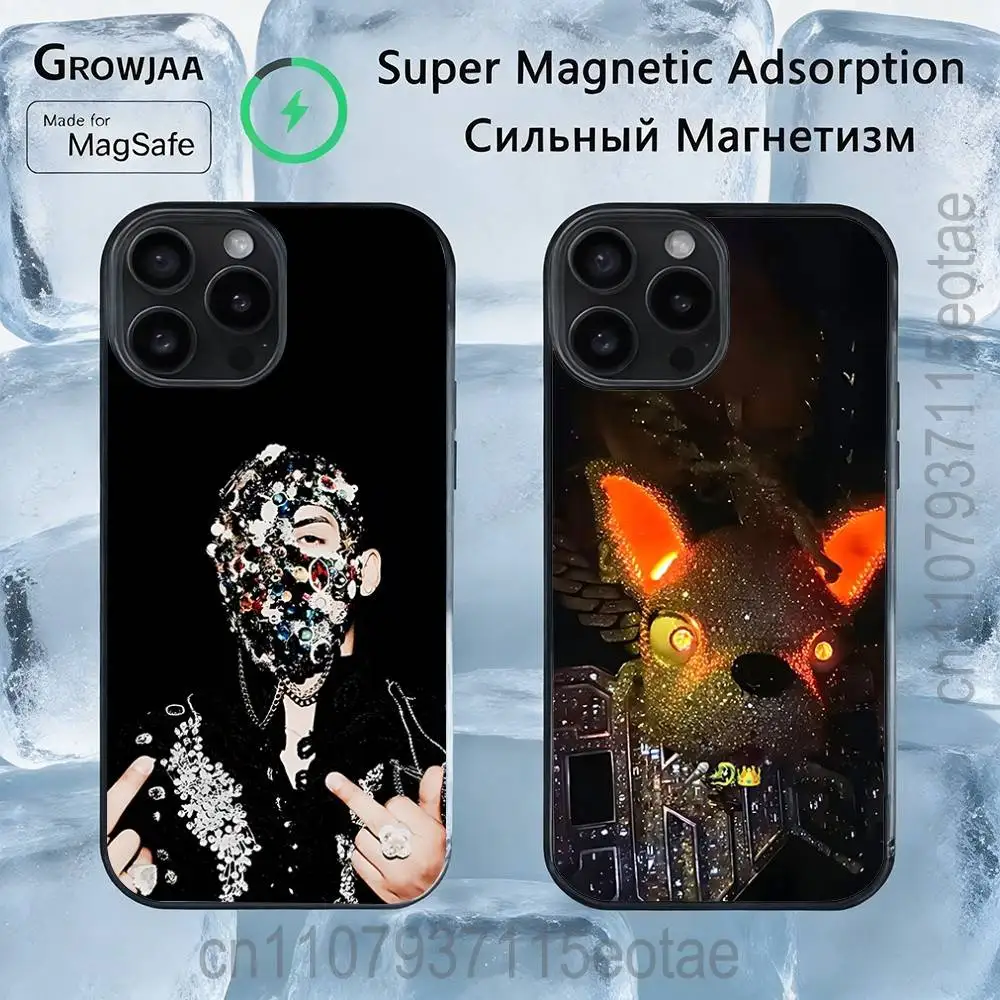 

Singer C-Cris mj Magnetic Case: Compatible with IPhone 17,16,15,14,13,12,11,Pro,Max,Plus,Mini,SE4,E