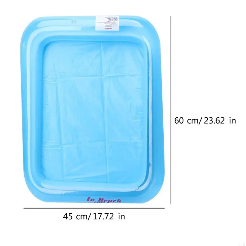 634f Sandkasten für Kinder Sand Tablett Sandpool Sandskulptur aufblasbare Sandpad