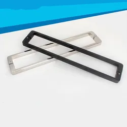 Shower room accessories, bathroom glass door, stainless steel 440mm matte black, double sided pull handle(LQD105)