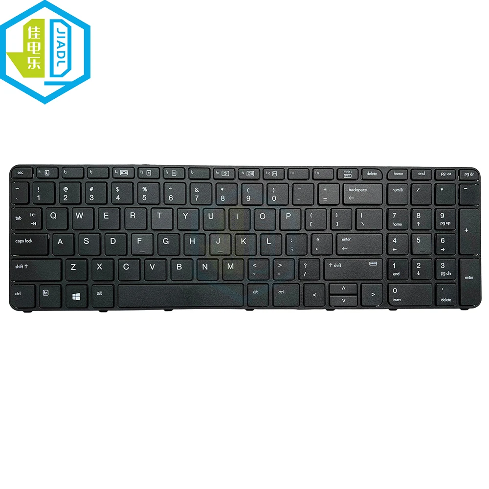 SP IT الولايات المتحدة الإسبانية الإيطالية الإنجليزية الخلفية لوحة المفاتيح ل HP PROBOOK 450 G3 455 G3 470 G3 لوحة مفاتيح الكمبيوتر المحمول مع الإطار استبدال